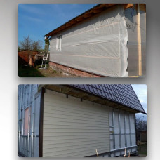 Пароизоляция SUPERSPAN B 70m2/ Паровой барьер для стен